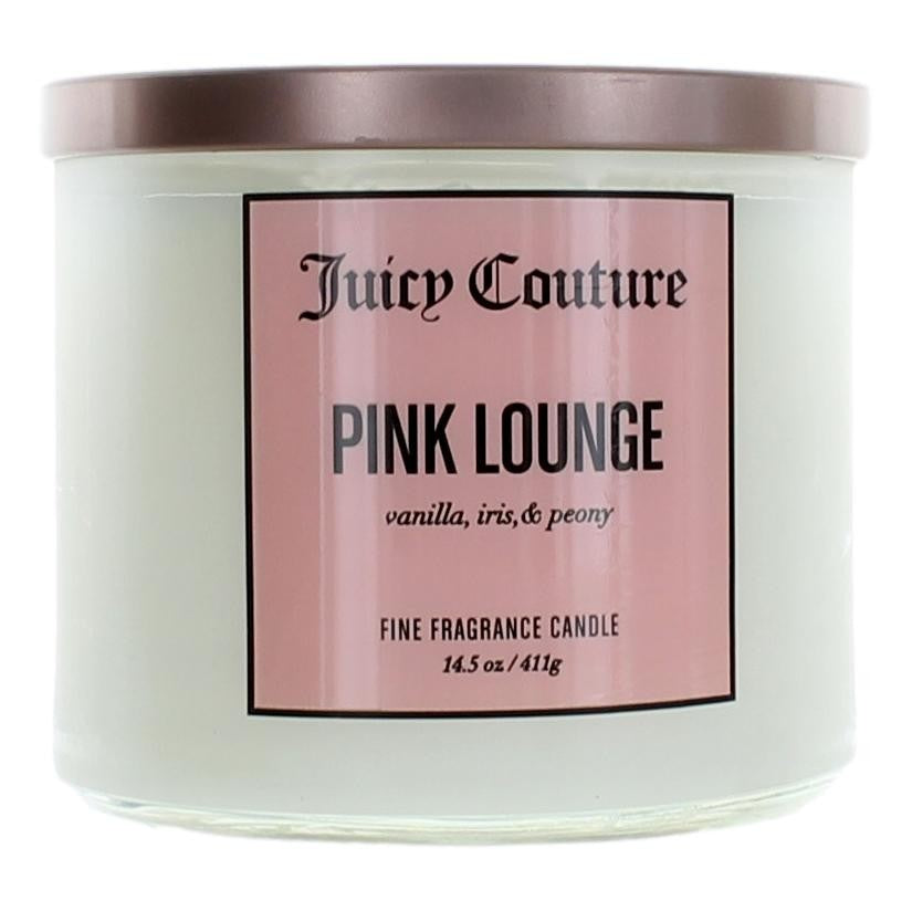 Juicy Couture 14.5 oz Soy Wax Blend 3 Wick Candle - Pink Lounge by Juicy Couture