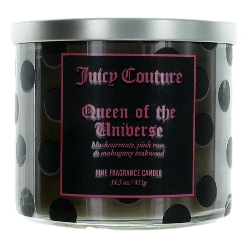 Juicy Couture 14.5oz Soy Wax Blend 3 Wick Candle - Queen Of The Universe by Juicy Couture