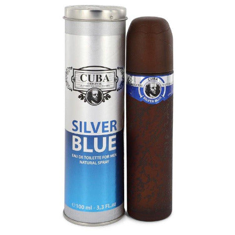 Cuba Silver Blue Eau De Toilette by Cuba