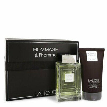 Lalique Hommage A L'Homme 2 Piece Gift Set by Lalique