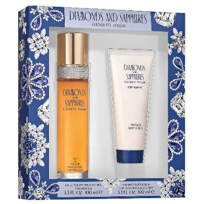 Diamonds & Sapphires 2 Piece Gift Set by Elizabeth Taylor