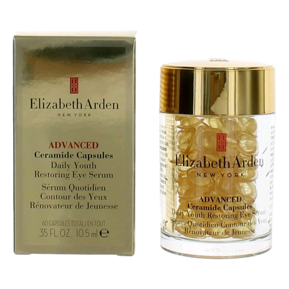 Ceramide, 60 Advanced Daily Youth Restoring Eye Serum Capsules by Elizabeth Arden