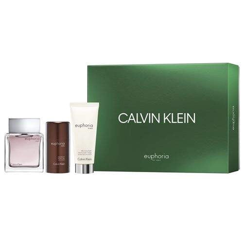 Euphoria 3 Piece Gift Set For Men by Calvin Klein
