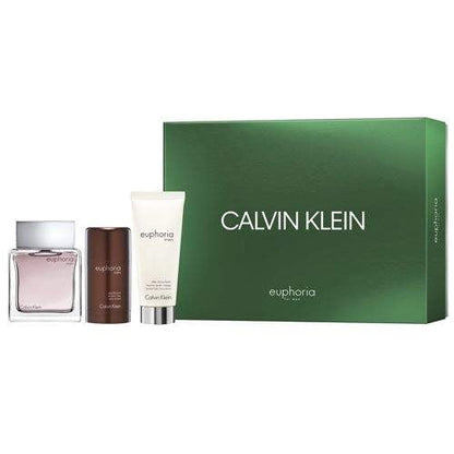 Euphoria 3 Piece Gift Set For Men by Calvin Klein