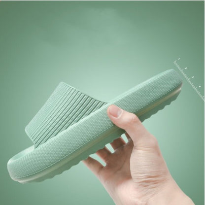 Unisex EVA Non-Slip Slides & Slippers – 14 Colors, Sizes 34–47 Green