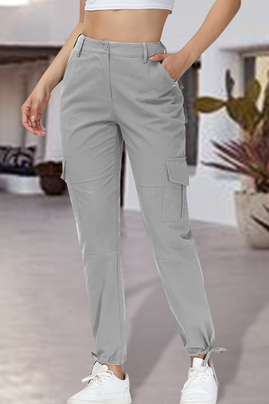 Women's Full Size High Waist Pants with Pockets