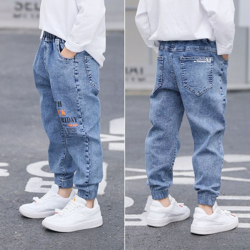 Boys' Jeans Spring And Autumn Models New Spring by Baby Joy
