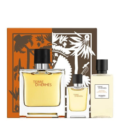 Terre D'Hermes Pure Parfum 3 Piece Gift Set by Hermes
