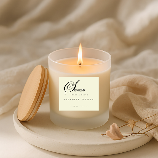 SEVHENN | Home & Decor Frosted Candle No. 12