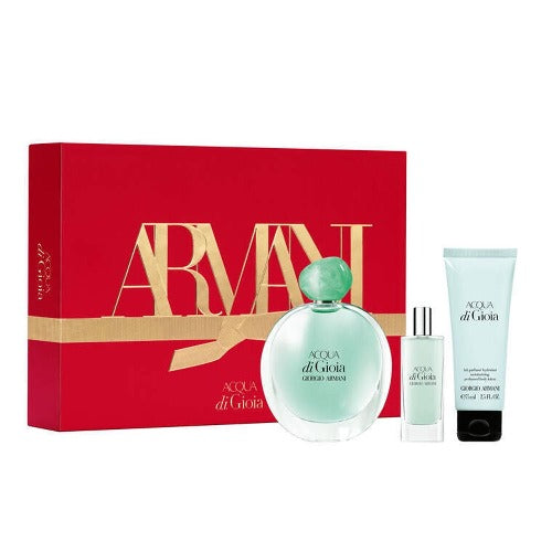 Acqua Di Gioia 3 Piece Gift Set by Giorgio Armani