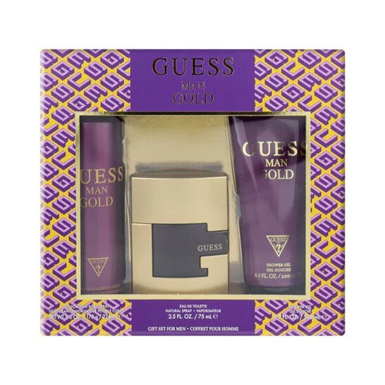 Guess Gold 3 Piece Gift Set by Guess