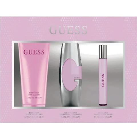 Guess Eau De Parfum 3 Piece Gift Set by Guess