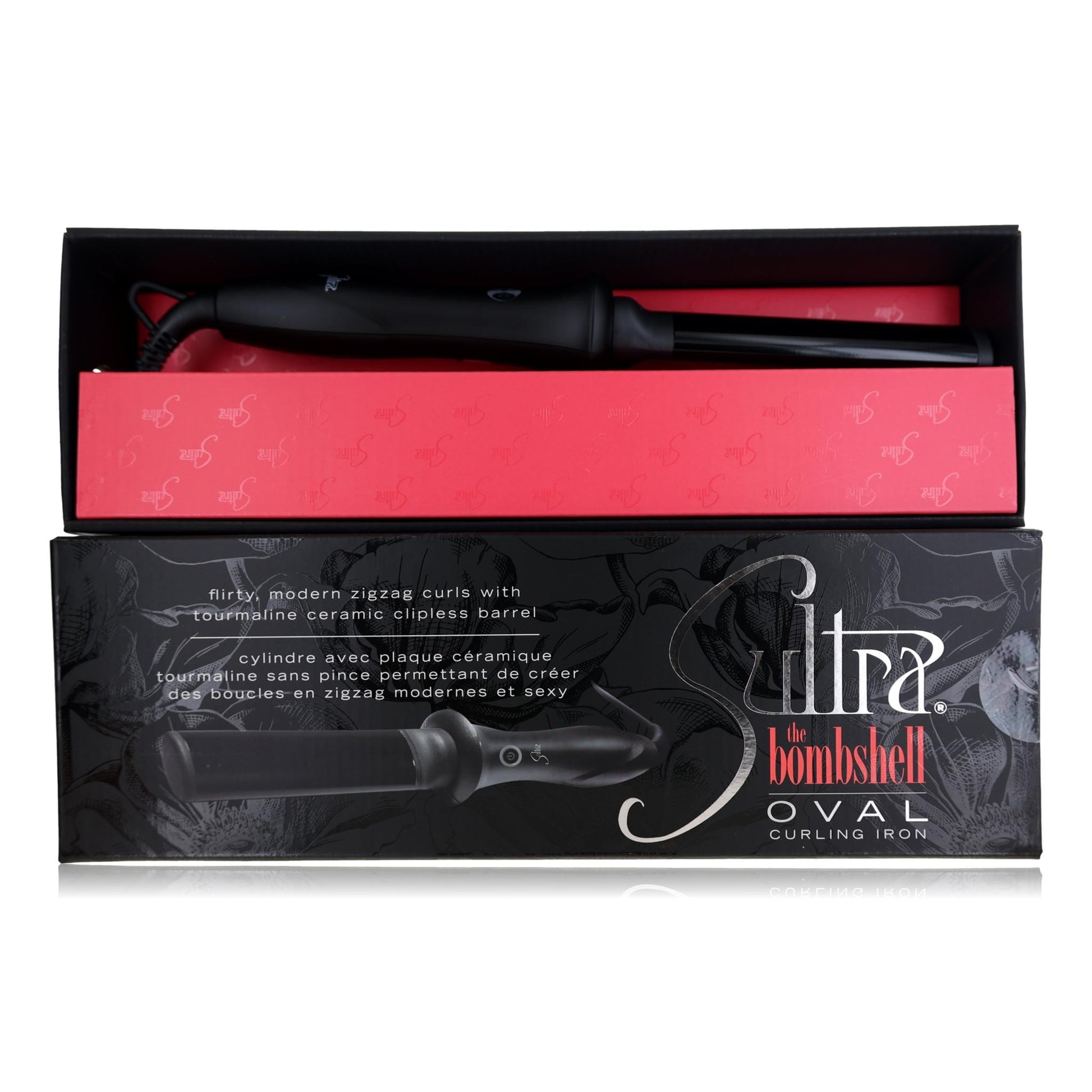 The Bombshell Oval Rod Curling Iron by Sultra by Sultra