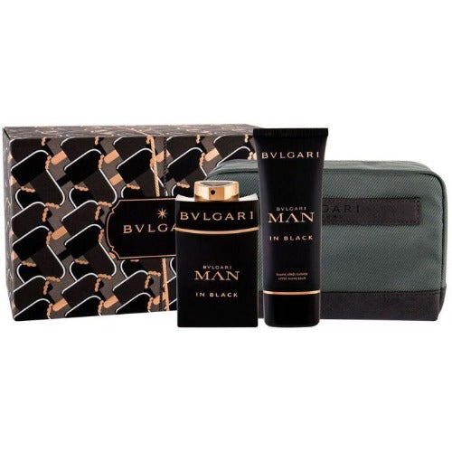 Bvlgari Man In Black Eau De Parfum 3 Piece Gift Set by Bvlgari