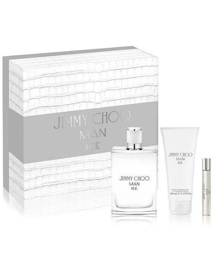 Jimmy Choo Man Ice 3 Piece Gift Set For Men by Jimmy Choo