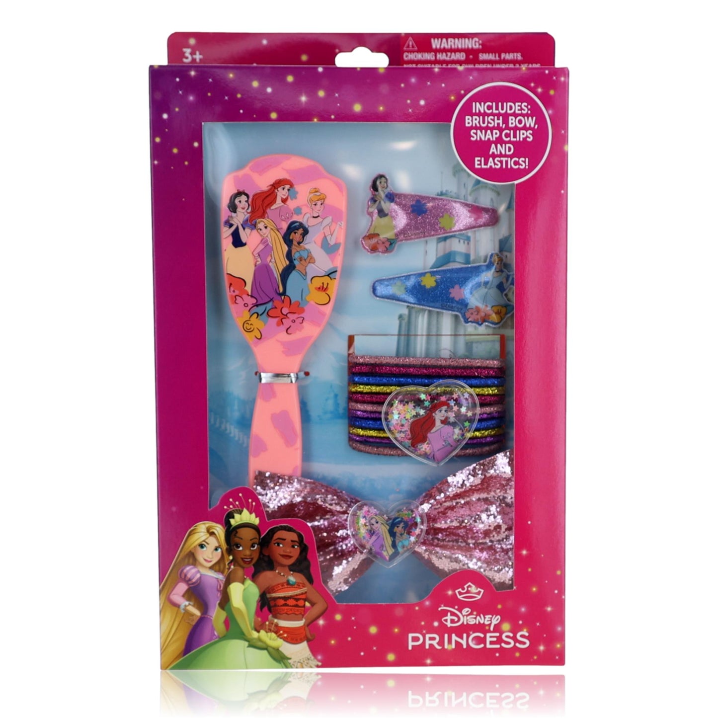 Disney Princess Brush & Hair Accessories by Disney, 15 Piece Set for Kids by Disney