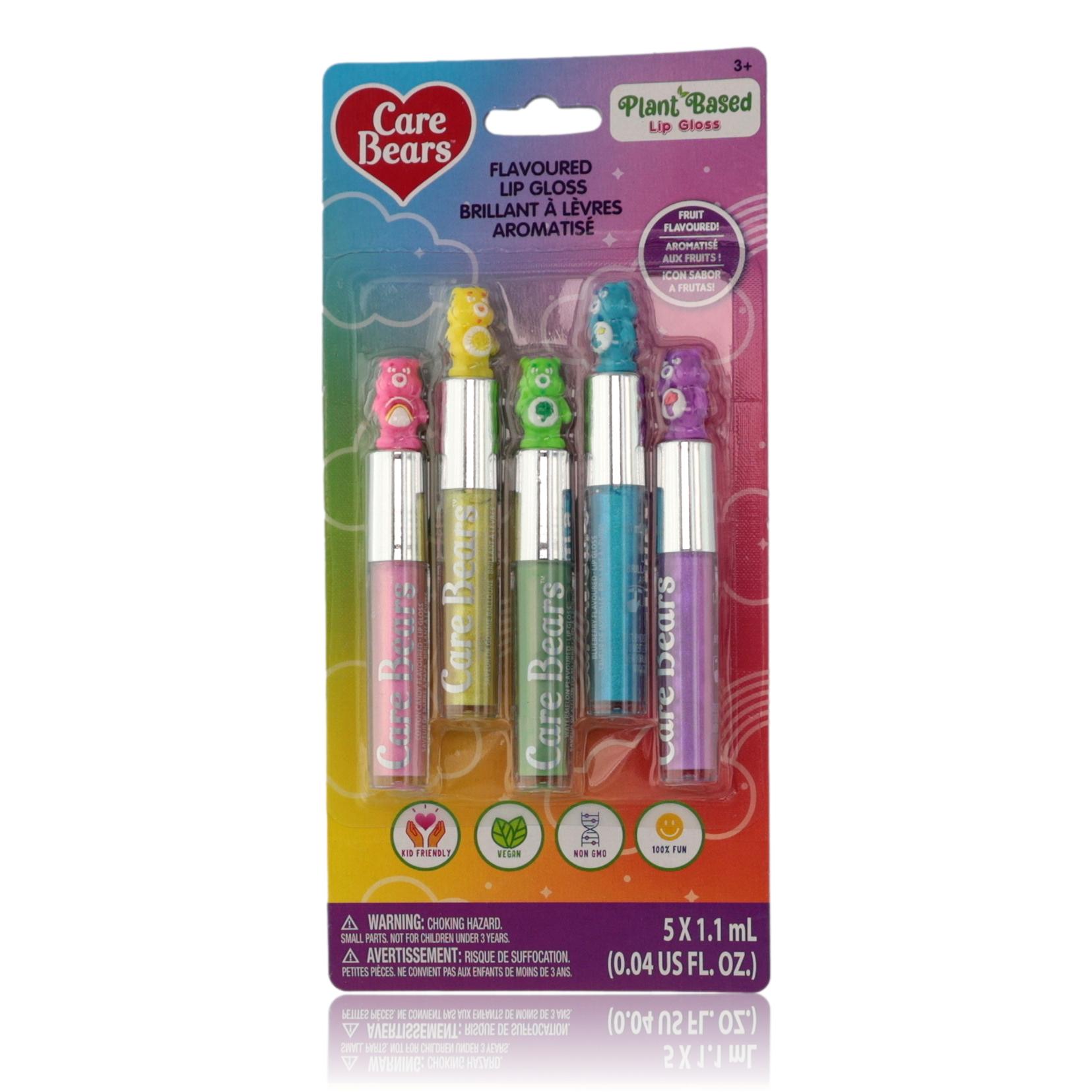 Care Bears by Care Bears, 5 Piece Lip Gloss for Kids by Care Bears