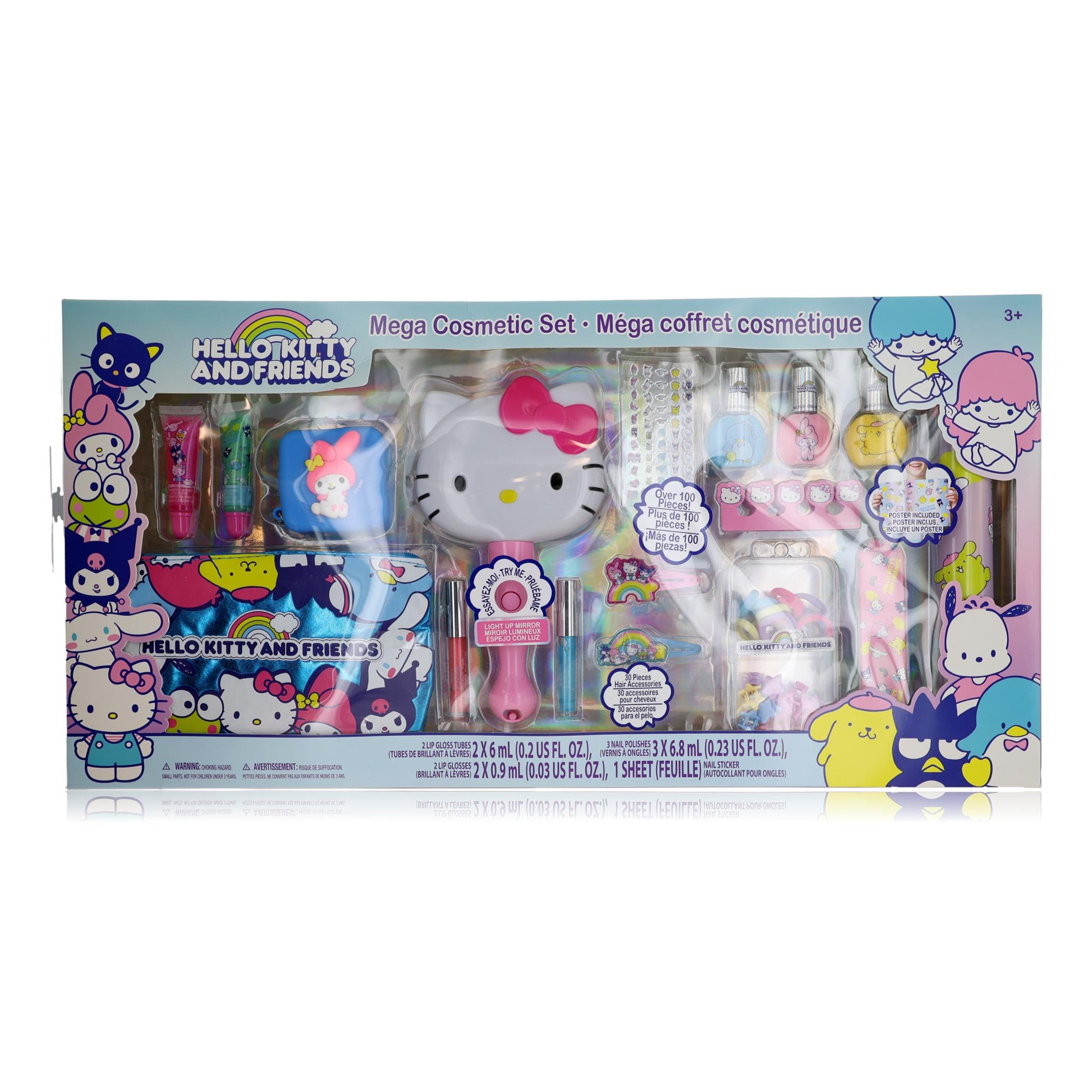 Hello Kitty & Friends by Hello Kitty, Mega Cosmetic Set for Kids by Hello Kitty