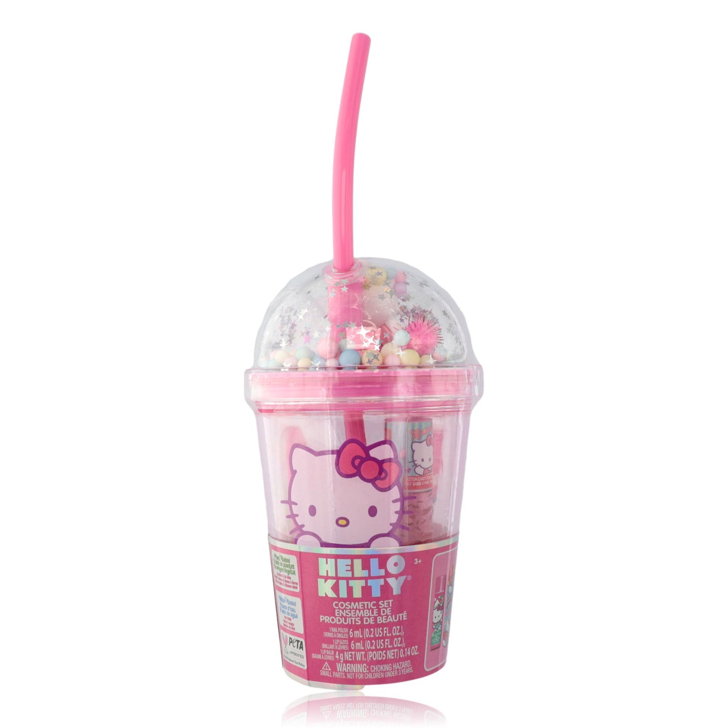 Hello Kitty by Hello Kitty, 4 Piece Set in Tumbler for Kids by Hello Kitty