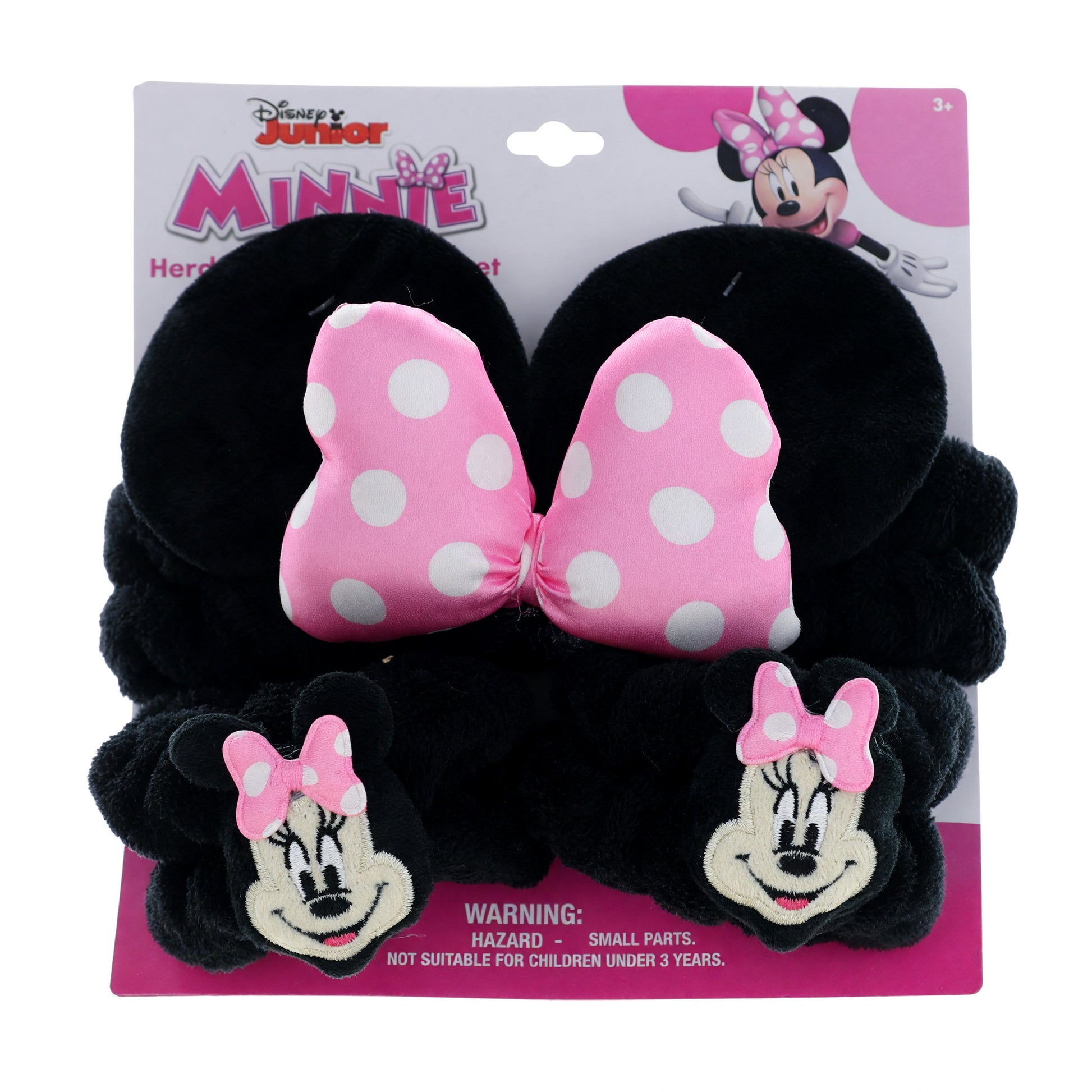 Minnie Mouse Plush Headband & Wristband Set by Disney, for Kids by Disney