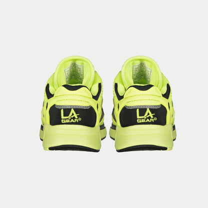 LA Gear Kids Catapult Light-Up x Glow Lowtop | Neon Yellow x Black 3 Neon Yellow x Black