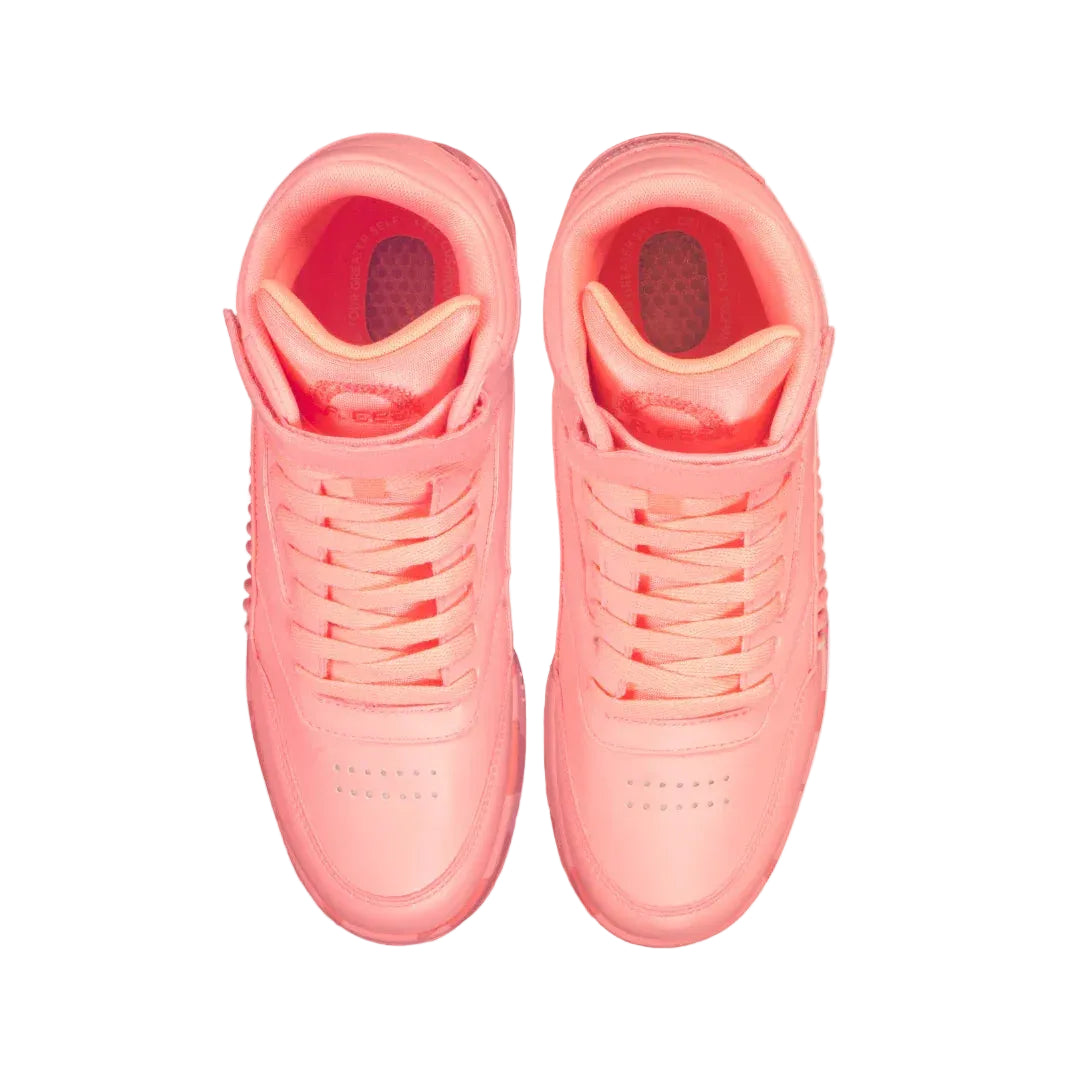 LA Gear Women's Flame Hightop | Neon Peach Glow Neon Peach Glow