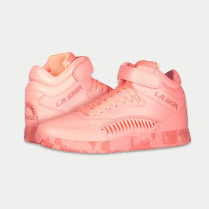 LA Gear Women's Flame Hightop | Neon Peach Glow Neon Peach Glow