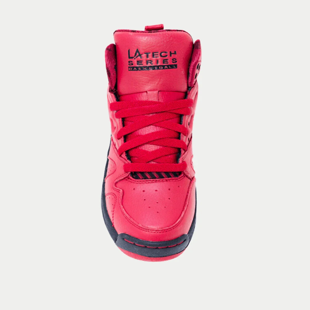 LA Gear Women's LA Tech Light-Up Hightop | Red x Black