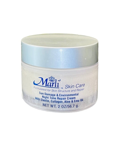 Marli Skin Care Night Time Rapid Wrinkle Repair Kit | 4-Step Anti-Aging Routine