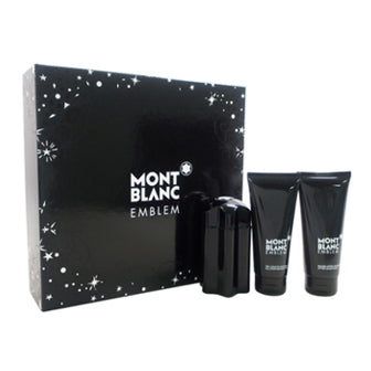 Mont Blanc Emblem 3 Piece Gift Set For Men by Mont Blanc