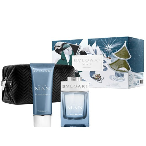 Bvlgari Man Glacial Essence 3 Piece Gift Set by Bvlgari