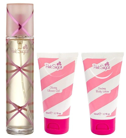 Pink Sugar 3 Piece Gift Set by Aquolina