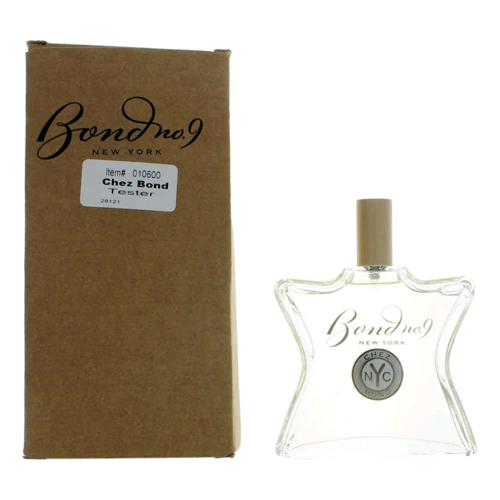 Bond No. 9 Chez Bond by Bond No. 9, 3.3 oz EDP Spray for Men TESTER by Bond No. 9