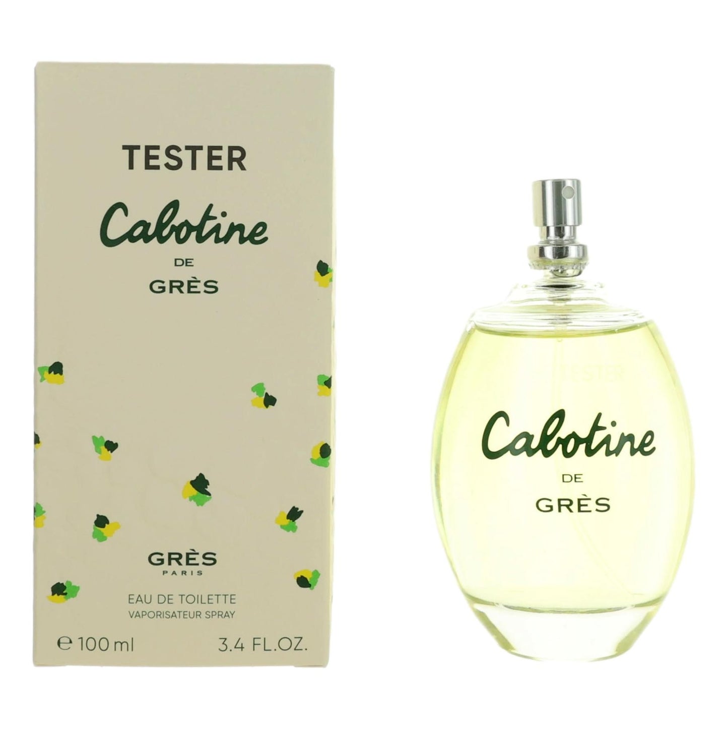 Cabotine by Parfums Gres, 3.4 oz EDT Spray for Women Tester by Parfums Gres