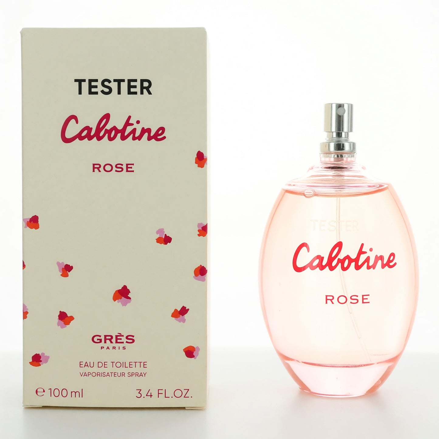 Cabotine Rose by Parfums Gres, 3.4 oz EDT Spray for Women Tester by Parfums Gres