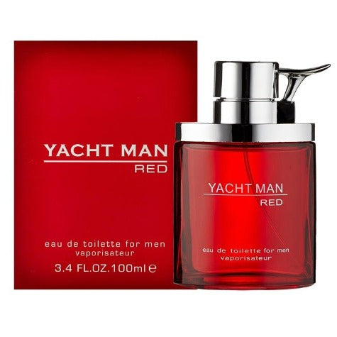 Yacht Man Red Eau De Toilette by Myrurgia