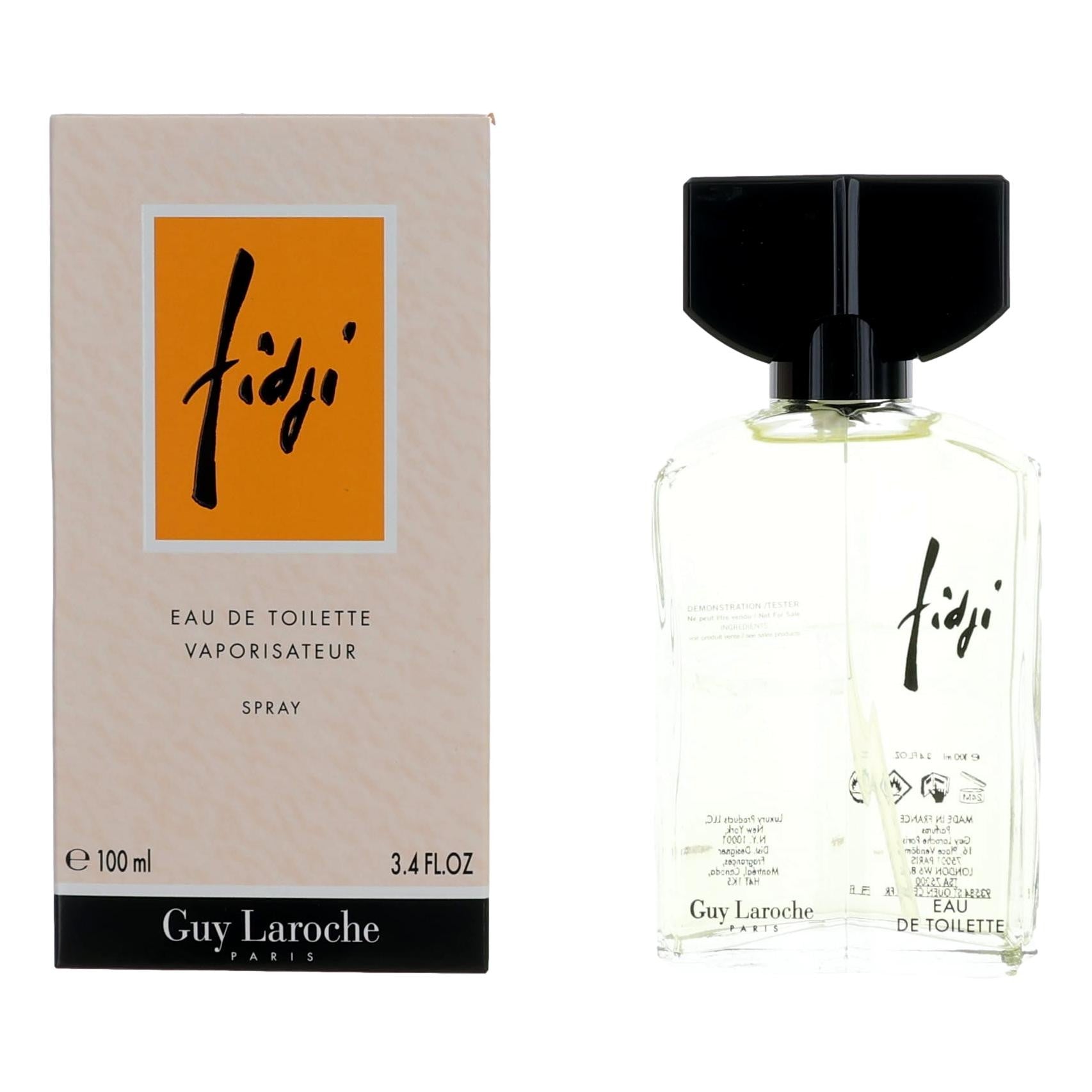 Fidji by Guy Laroche, 3.4 oz EDT Spray for Women Tester by Guy Laroche