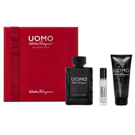 Salvatore Ferragamo Uomo Signature 3 Piece Gift Set by Salvatore Ferragamo
