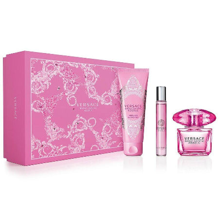 Versace Bright Crystal Absolu 3 Piece Gift Set by Versace