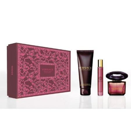 Versace Crystal Noir 3 Piece Gift Set by Versace