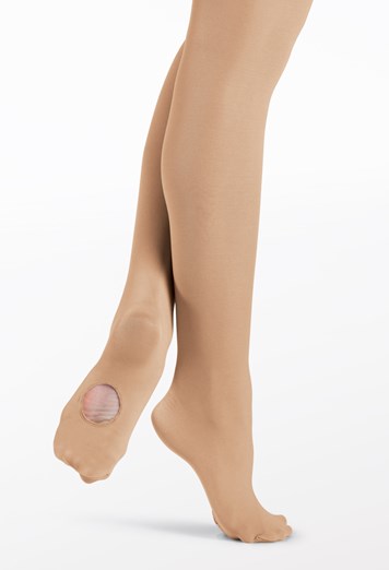 Adult Convertible Tights | 2-in-1 Cropped & Footed Hosiery