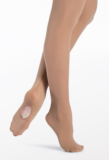 Adult Convertible Tights | 2-in-1 Cropped & Footed Hosiery