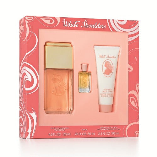White Shoulders 3 Piece Gift Set by Evyan