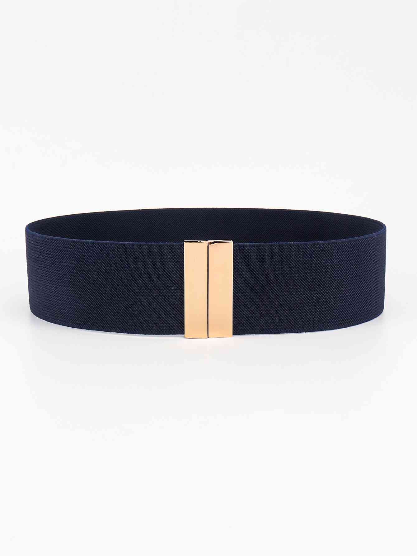 Women's Alloy Buckle Elastic Belt