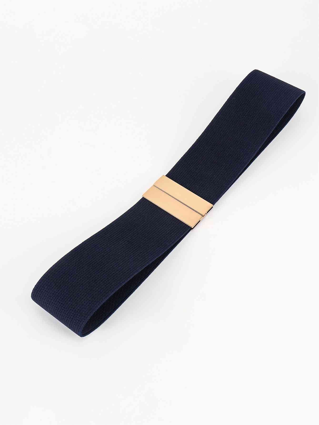 Women's Alloy Buckle Elastic Belt