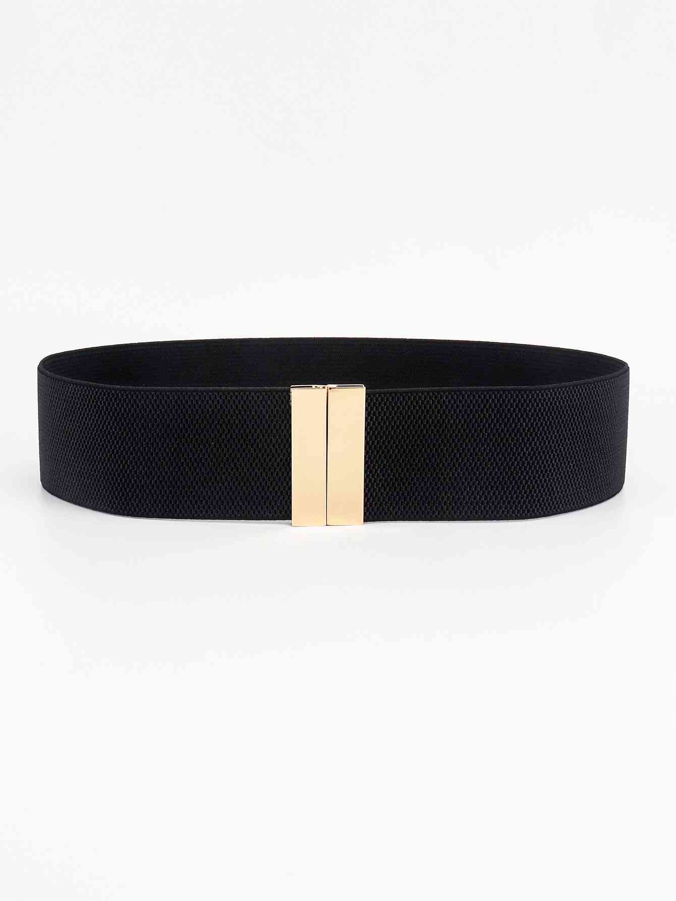 Women's Alloy Buckle Elastic Belt