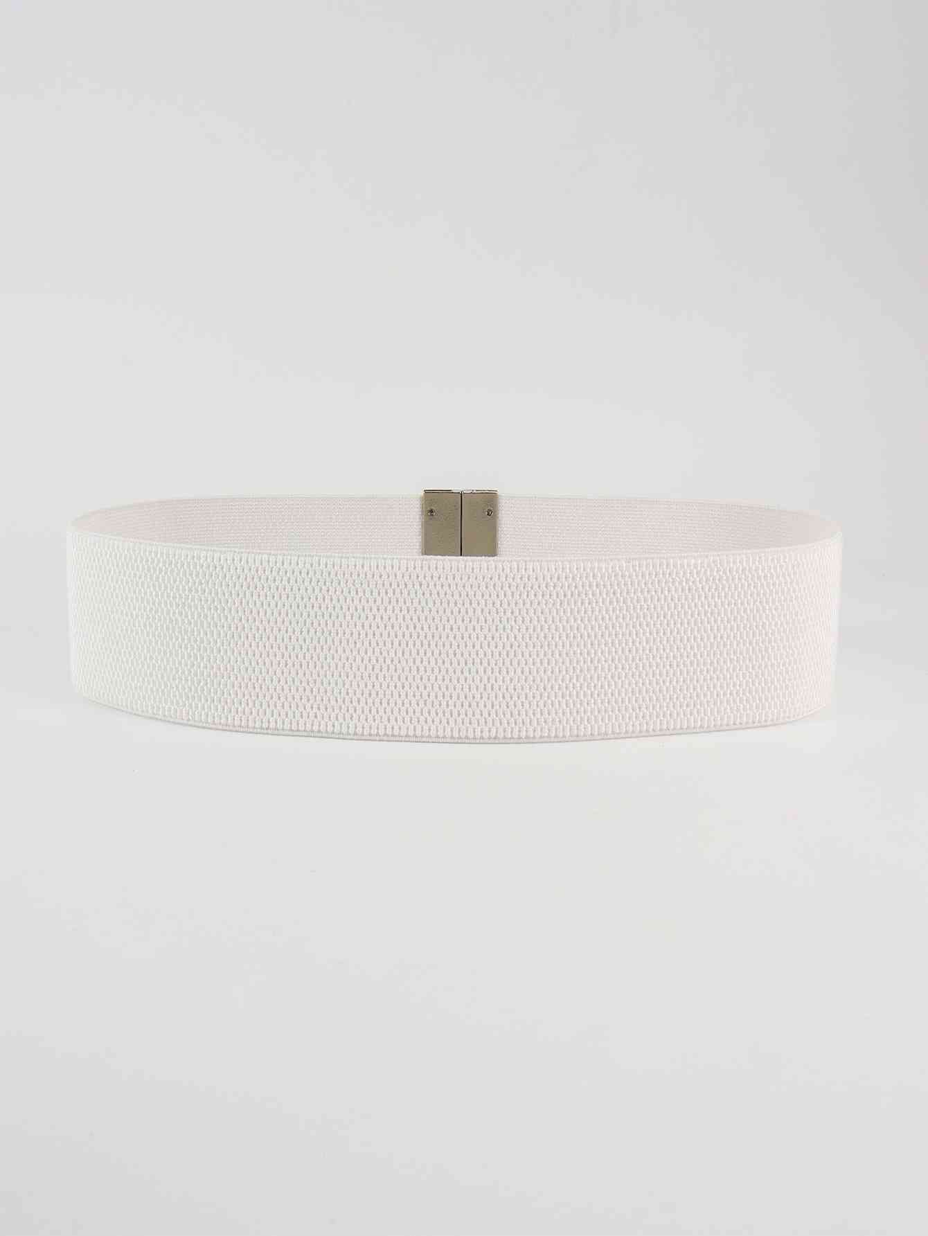 Women's Alloy Buckle Elastic Belt