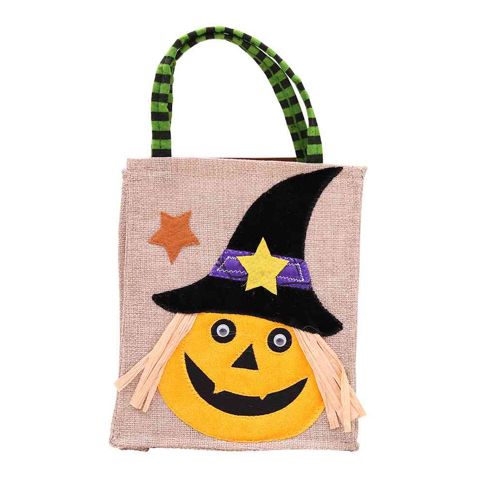 Assorted 2-Piece Halloween Element Tote Bag