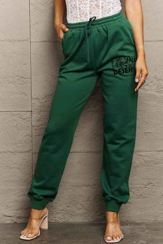 Simply Love HAVE THE DAY YOU DESERVE Graphic Sweatpants